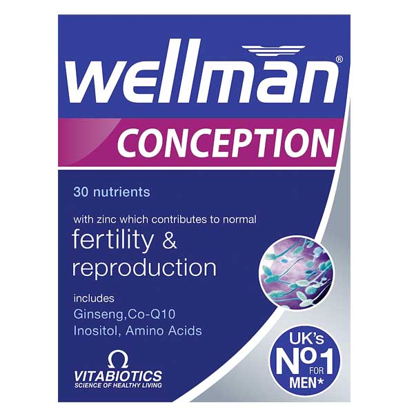 Vitabiotics Wellman Conception (30 Tab)